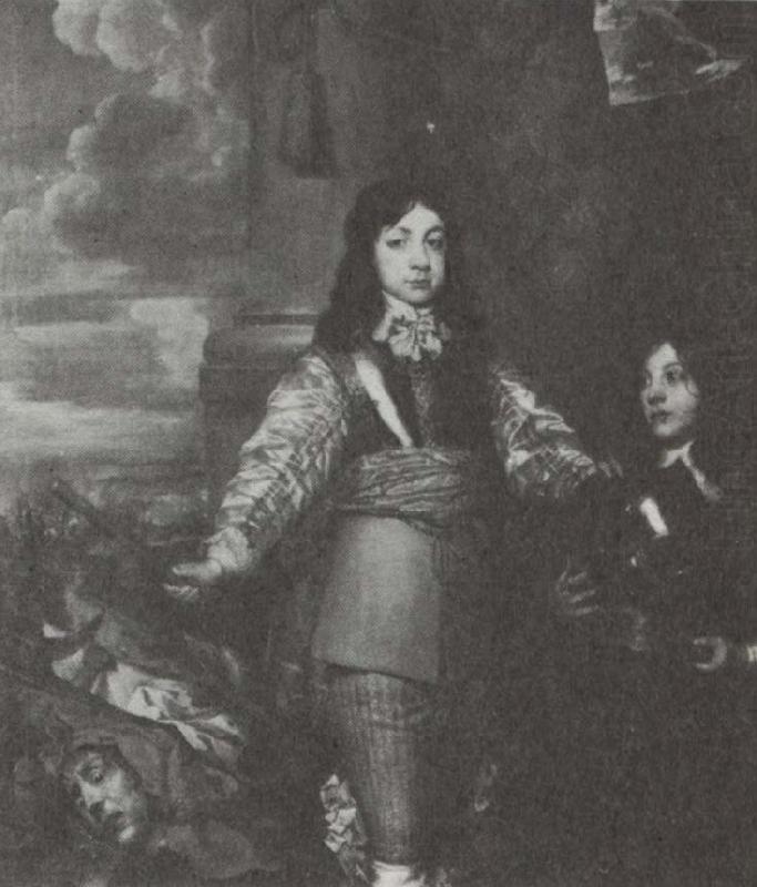 William Dobson Charles II as a boy commander china oil painting image
